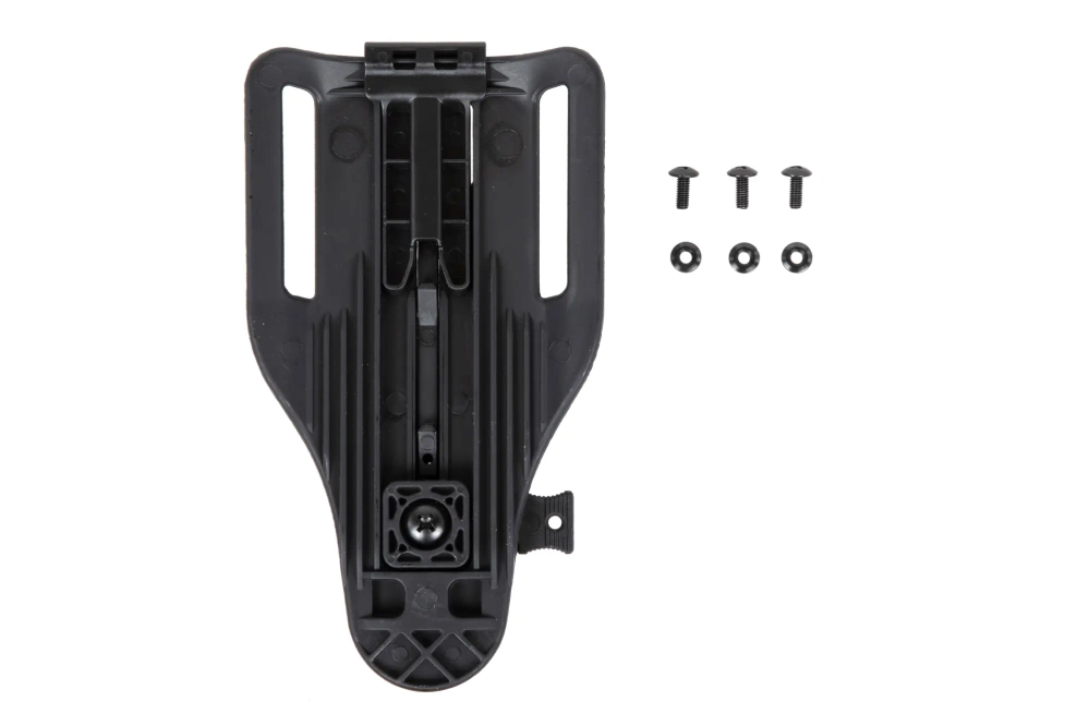 Regulowana płetwa kabury Wosport Czarna