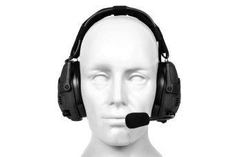 casque actif tactique Bluetooth HD-16 - Noir