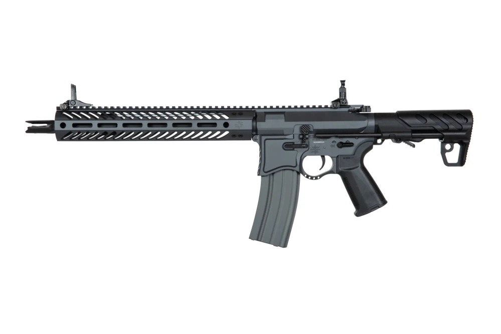 Seekins Precision Réplica de carabina SBR8 de 12" - Gris