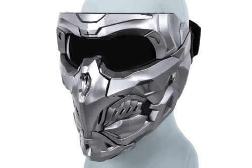 Wosport Doomsday MA-150 2-in-1 maskerset lichtgrijs