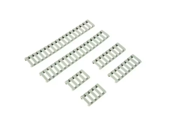 Zestaw osłon na szyny RIS - foliage green