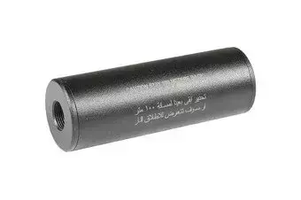 "Stay 100 meters back" Covert Tactical Standard 35x100mm silencer