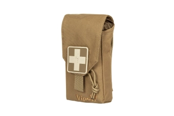 Kit medical Trousse de secours avec accessoires - Coyote