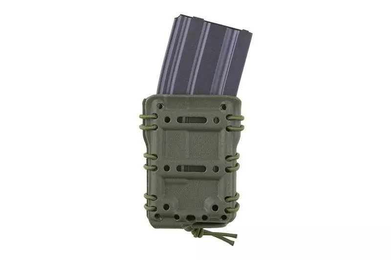 Pochette ouverte en V (B) pour chargeur 5,56 - vert olive
