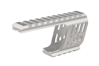  monturaRIS rails para réplicas revolver Dan Wesson DW 715 - plata