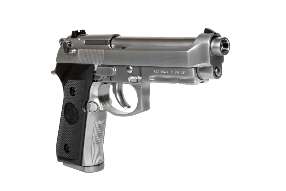 Replika pistole M92 Chrome