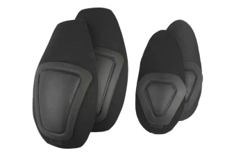 Combat Uniform Set of Protectors - Black