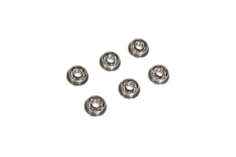 Juego de 6 rodamientos de bolas 8 mm J-caged Hybrid Ceramic
