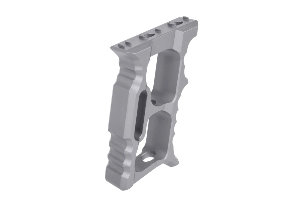Aluminium hoekgreep TD Minivert voor KeyMod/M-LOK Grijs