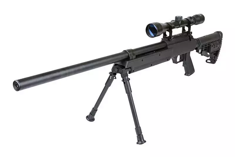 Fusil airsoft fusil de sniper MB13D avec lunette et bipode