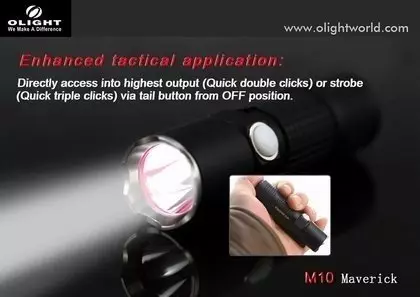 M10 Maverick XML2 flashlight 