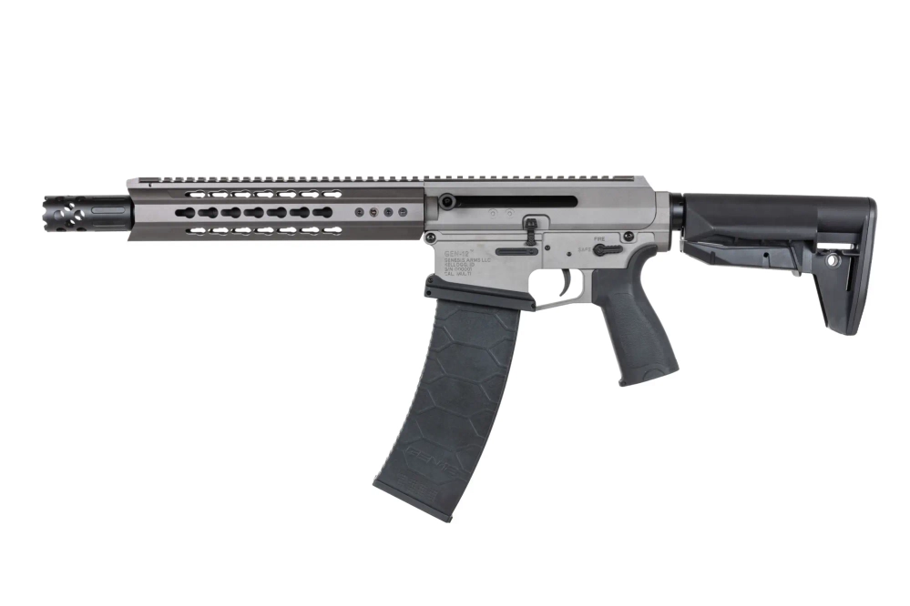 Strzelba ASG Double Bell TTI Genesis Arms Gen-12 Kestrel ETU Szara 