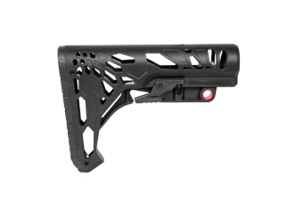 HM0321 Lightweight Polymer Stock for M4/M16 Replicas - Black