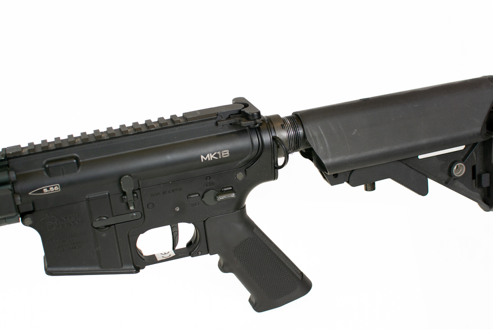 DD MK18 MOD I carbine replica - black UPGRADED (OUTLET)