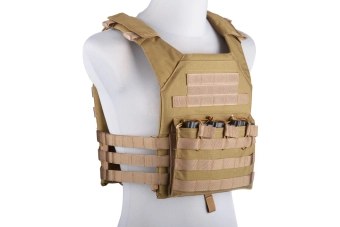 Chaleco táctico Rush Plate carrier - bronceado
