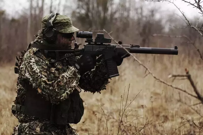 Airsoftová zbraň zaměřovača kolimátor tento TO551 - tan