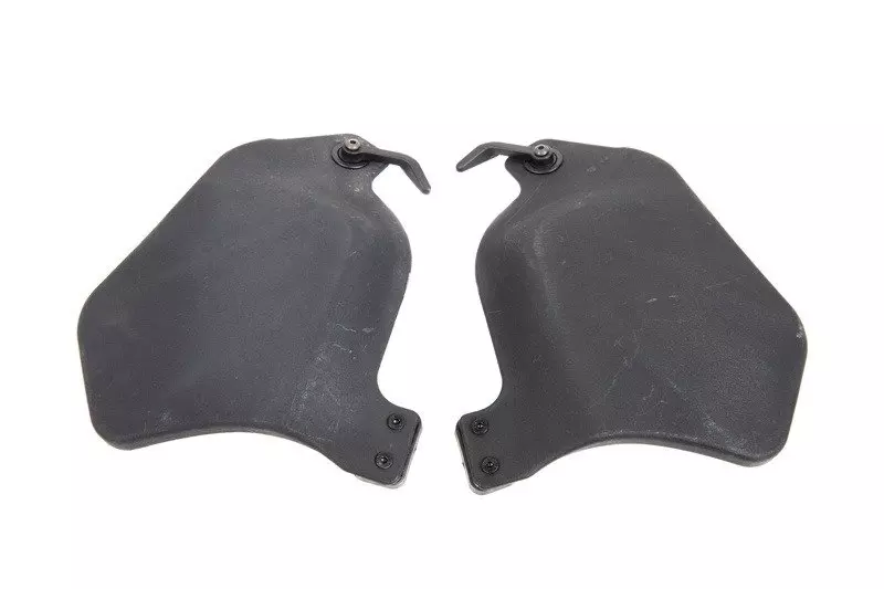 Juego de tapas laterales para casco- negro