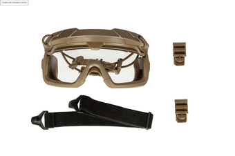 2in1 Tactical Goggles - Tan