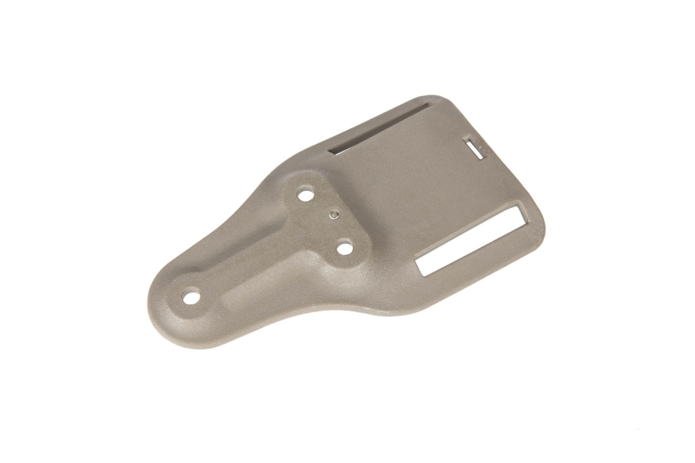 Překlápěč na opasek pro pouzdra a brašny (krátký) - hnědý