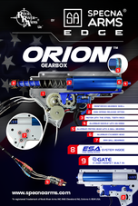 RRA SA-E01 EDGE™ réplica de fusil - negro