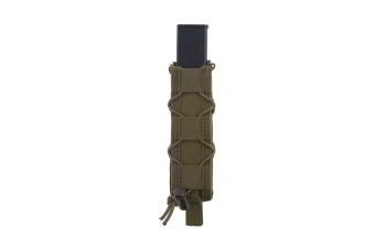 Single submachinegun magazine pouch - olive