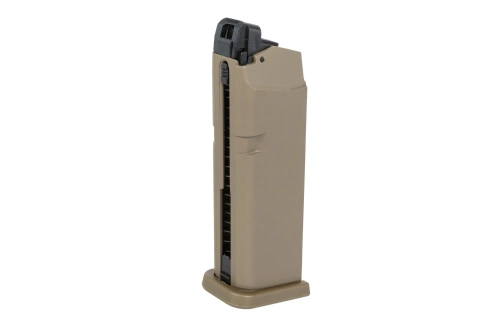 Green gas 20-BB magazine East Crane for Glock 19 MA016 Flat Dark Earth replicas