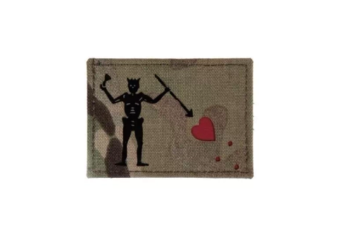 Patch IR Cordura noir - MC
