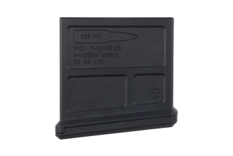 Dlouhé zásobník Mid-cap 45 míčků pro airsoftové zbraně Striker AS-01 - černé