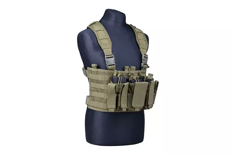 Chaleco táctico Scout Chest rig - verde oliva