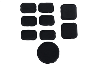 Wosport MK HL-104-E helm replica (standaard versie) Zwart