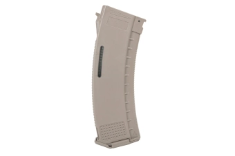 Mid-Cap 130/30 rondes Arcturus EMM AK MOD1 Variable-Cap Windowed Magazine voor AK Flat Dark Earth replica's
