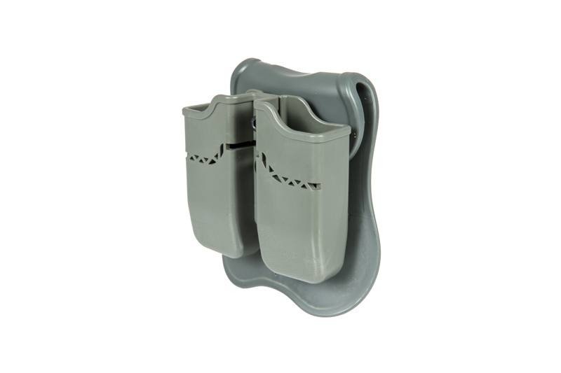Funda doble para cargadores pistola owe P226 - gris