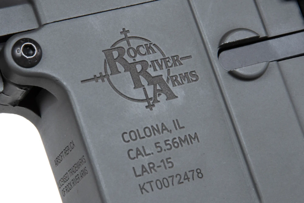 Airsoft geweer Specna Arms RRA SA-P17 Prime™ Light Ops Stock Aster II ETU met brushless motor Grijs