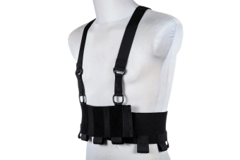 Low-Vis Chest Rig - Black