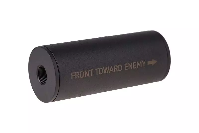 Front Toward Enemy" Covert Tactical Standard 40x100mm Silencer"