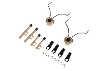 Set of 2 FARA OTH Hearing Protector Mounts - Dark Earth