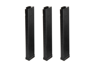 Set of 3 Mid-Cap 120 BB Magazines for KWA QRF Mod.2 Replicas