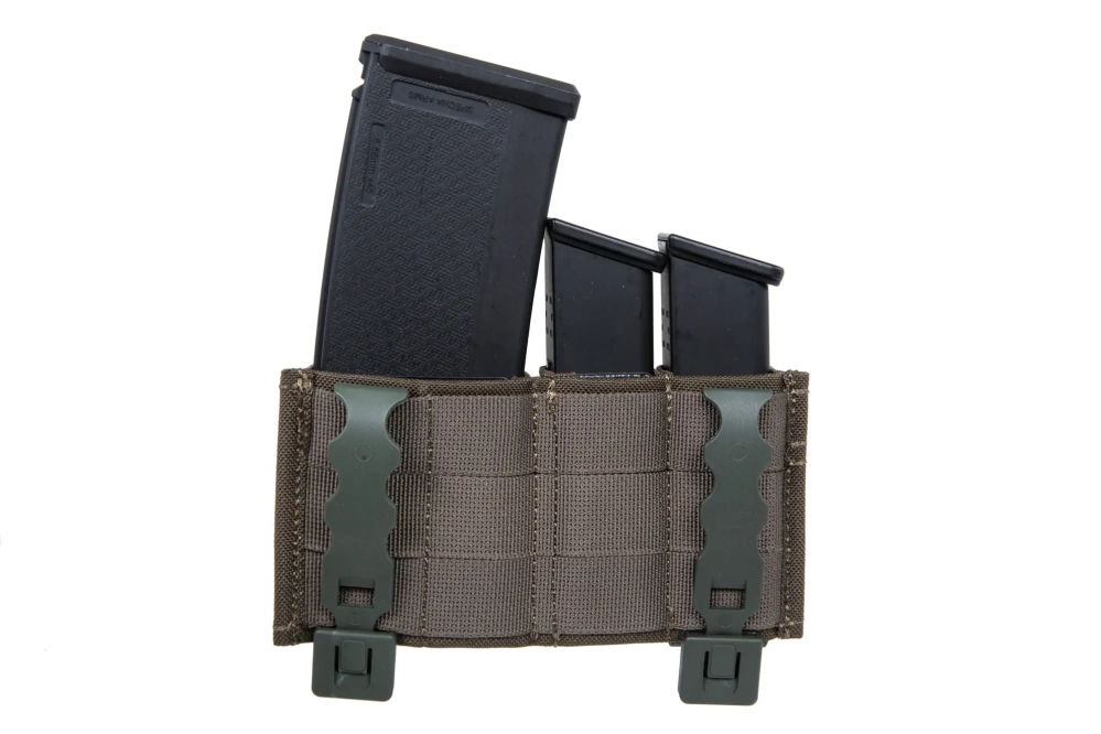 Wosport Combo Ranger Green double magazine pouch