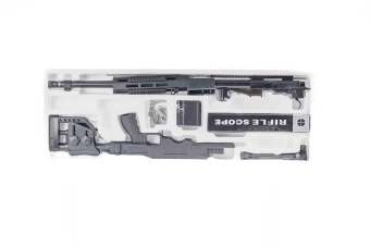 MB4411D Réplique de sniper UPV - avec lunette et bipied (OUTLET)