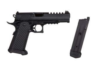Replika pistoli ICS Hi-Capa Challenger CO2 černá