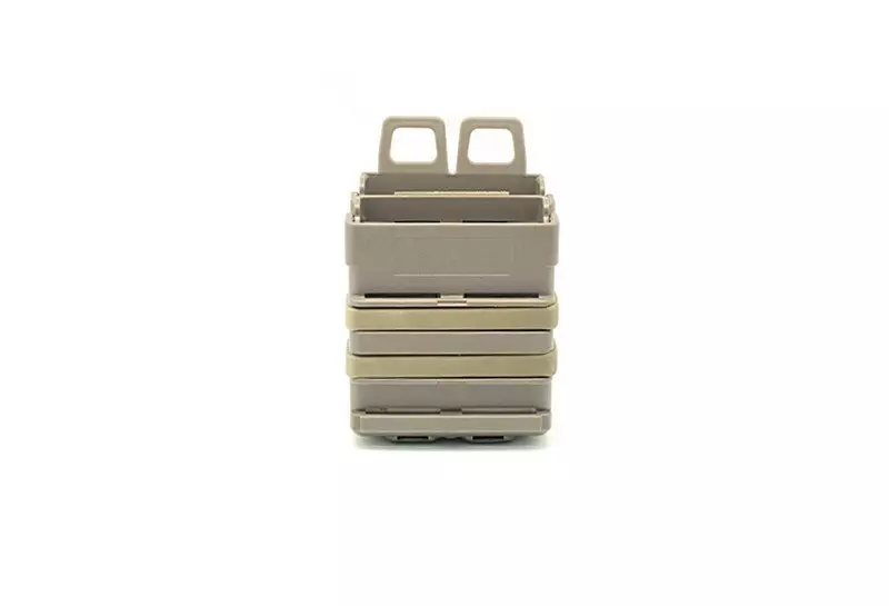 Jeu de 2 étuis FAST pour chargeurs 5,56 - tan