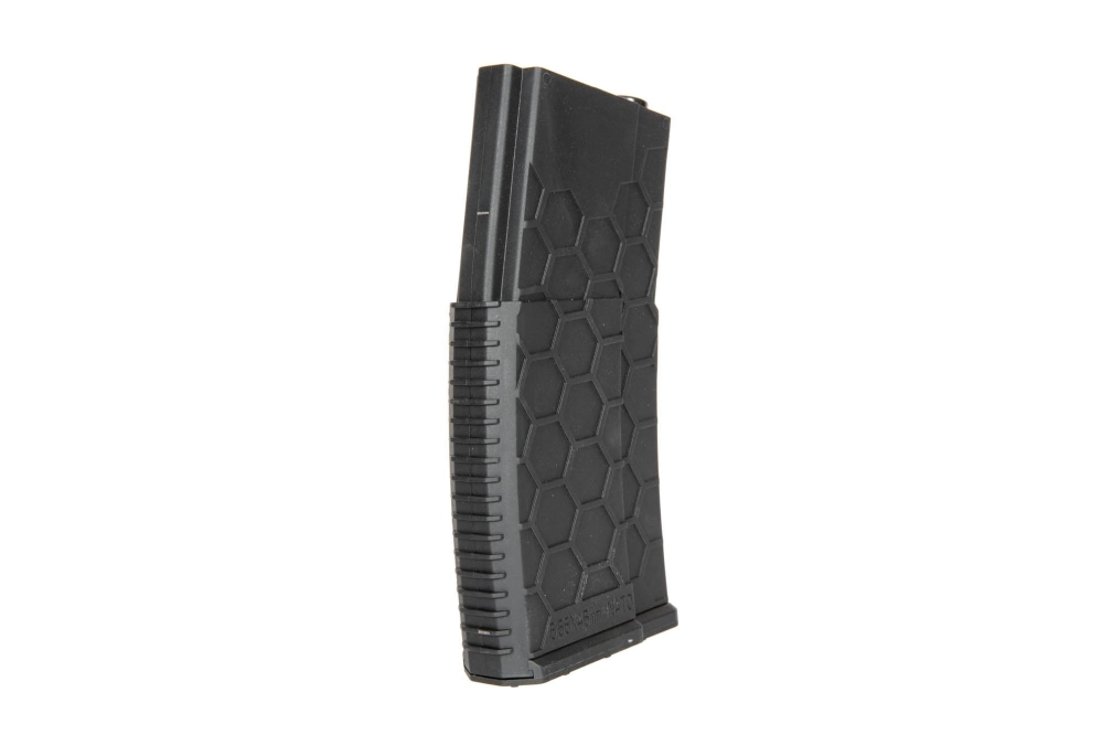 Polimerowy magazynek mid-cap HX 120 kulek do replik M4/M16 - czarny