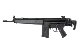 Fusil de airsoft LC-3A4-W - negro