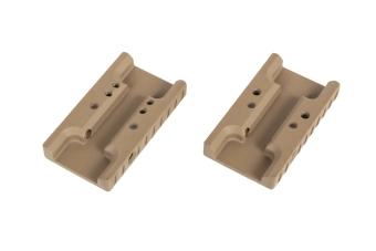 Plaques de montage Cybergun Canik TP9 avec grip de recharge FDE