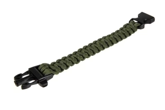 Survival Bracelet (Fastex) - Olive Drab