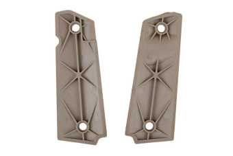 Obložení rukojeťu type Colt 1911 - tmavě zemité