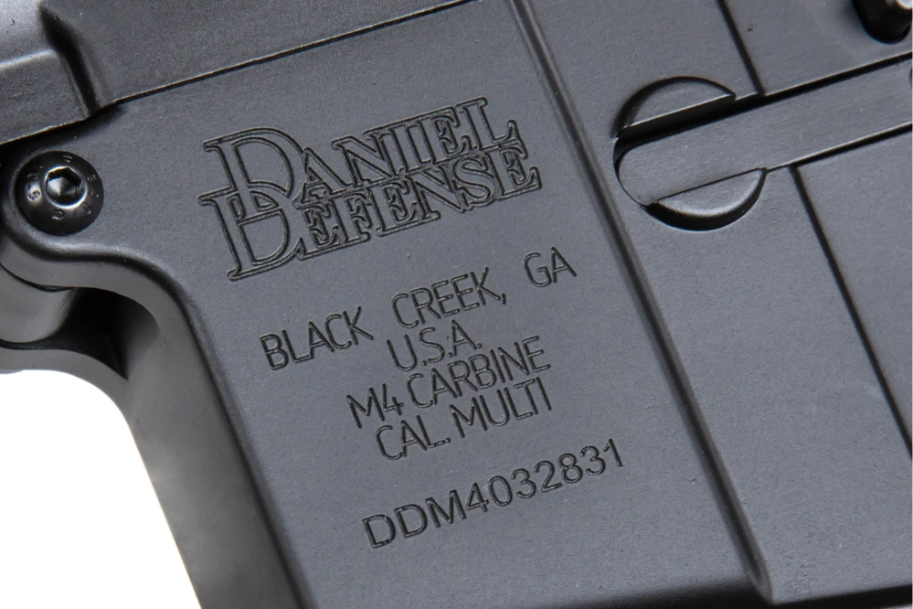 Specna Arms Daniel Defense® SA-E28 RIS III 14,5'' EDGE™ HAL ETU™ Steel Grey airsoft puškaa