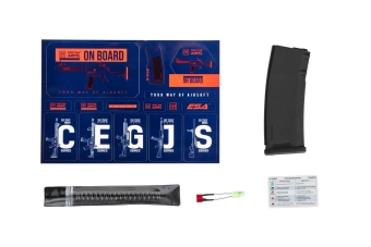 Specna Arms SA-F14 FLEX™ GATE X-ASR airsoft Carbine Negro