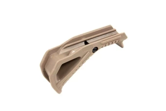 Angular grip frontal RIS - tierra oscura