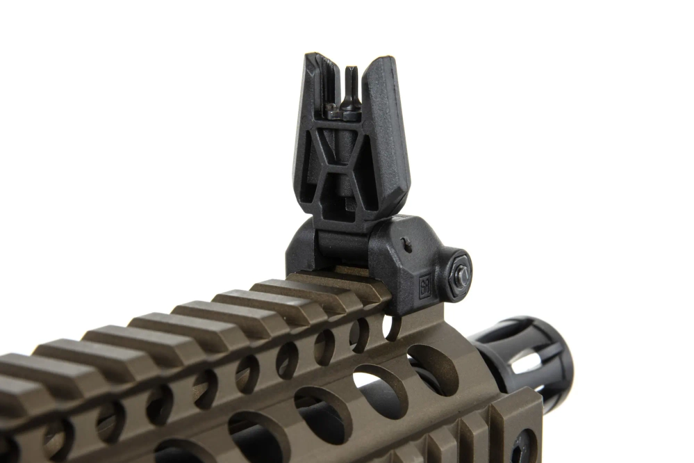 Airsoftová puška Specna Arms Daniel Defense® MK18 SA-P19 Prime™ HAL™ ETU s bezkomutátorovým motorem Chaos Bronze